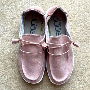 Hey Dude Wendy Sparkling Pink sz 7